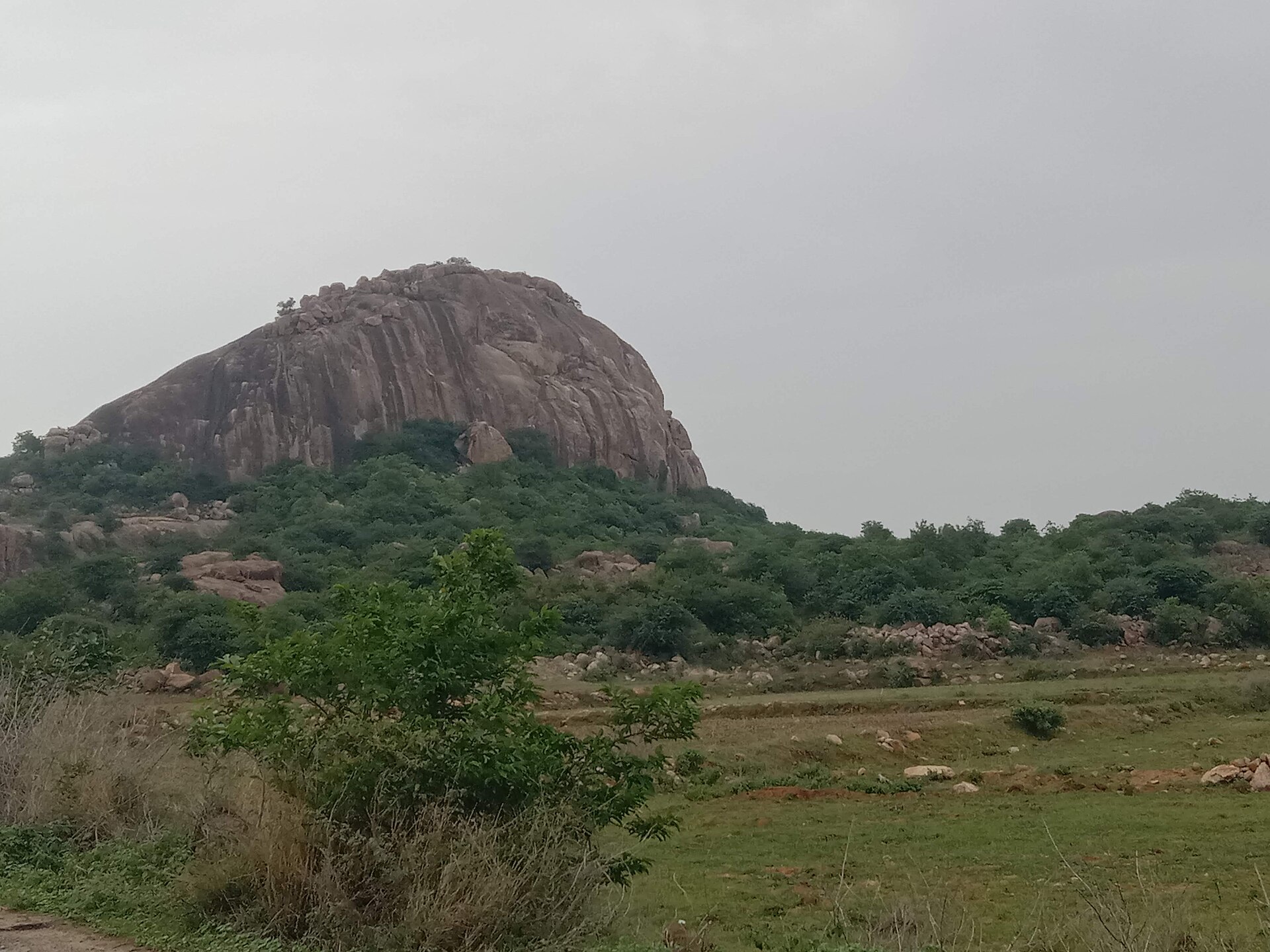 Photo of Granite inselberg near Ramanagara, Ramanagara, Karnataka, India