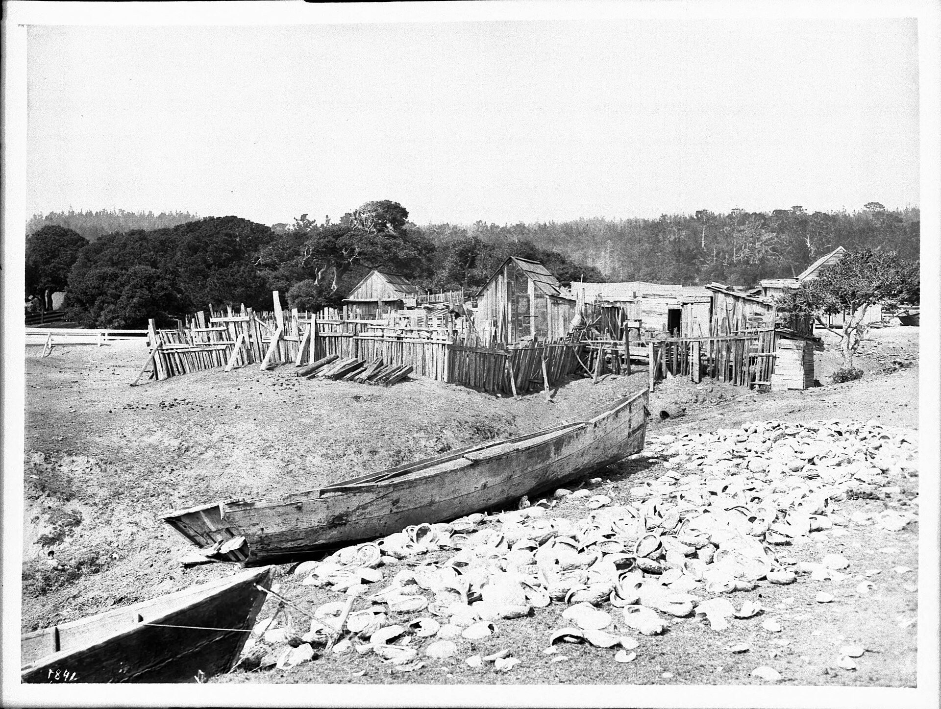 Photo of Chinese fishing village, Pebble Beach, Monterey Peninsula