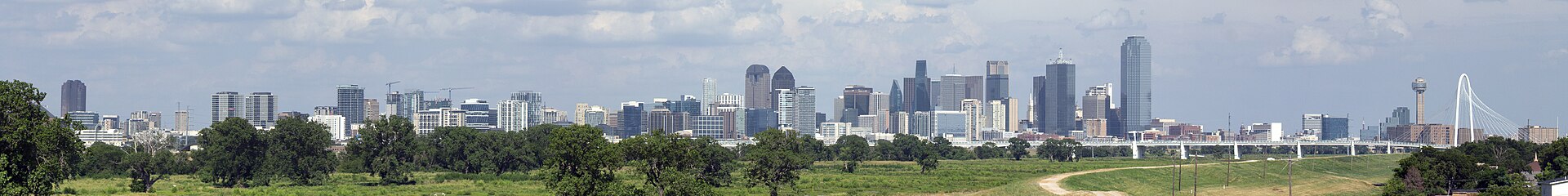 Photo of Trinity River floodplain near Sylvan Avenue, Dallas, Texas, USA